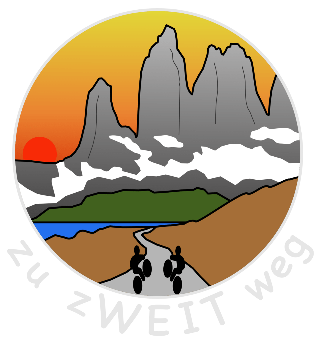zu zWEIT weg